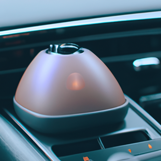 How to safely use the aroma diffuser in the car?